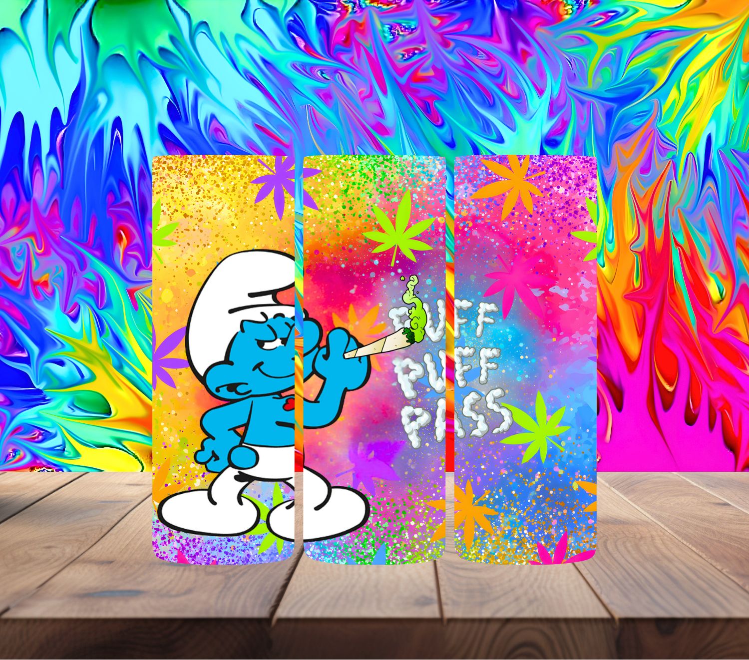 Puff Puff Pass Hefty Smurf