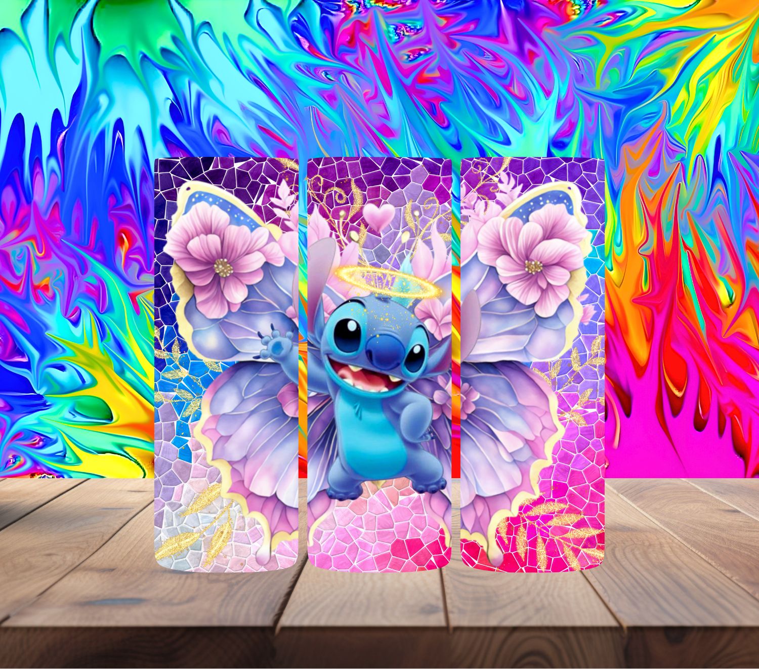 Pretty Butterfly Crackle Stitch