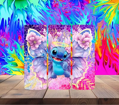 Pretty Butterfly Crackle Stitch