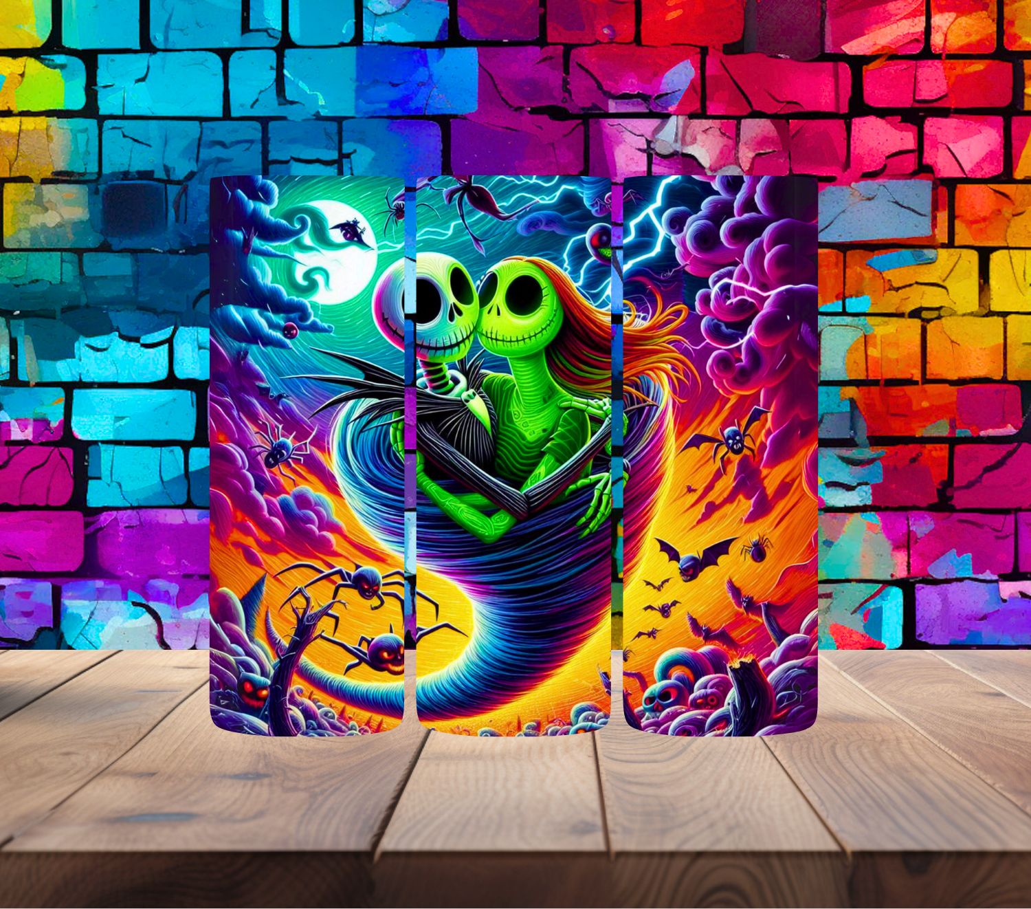Jack and Sally Glowing 4