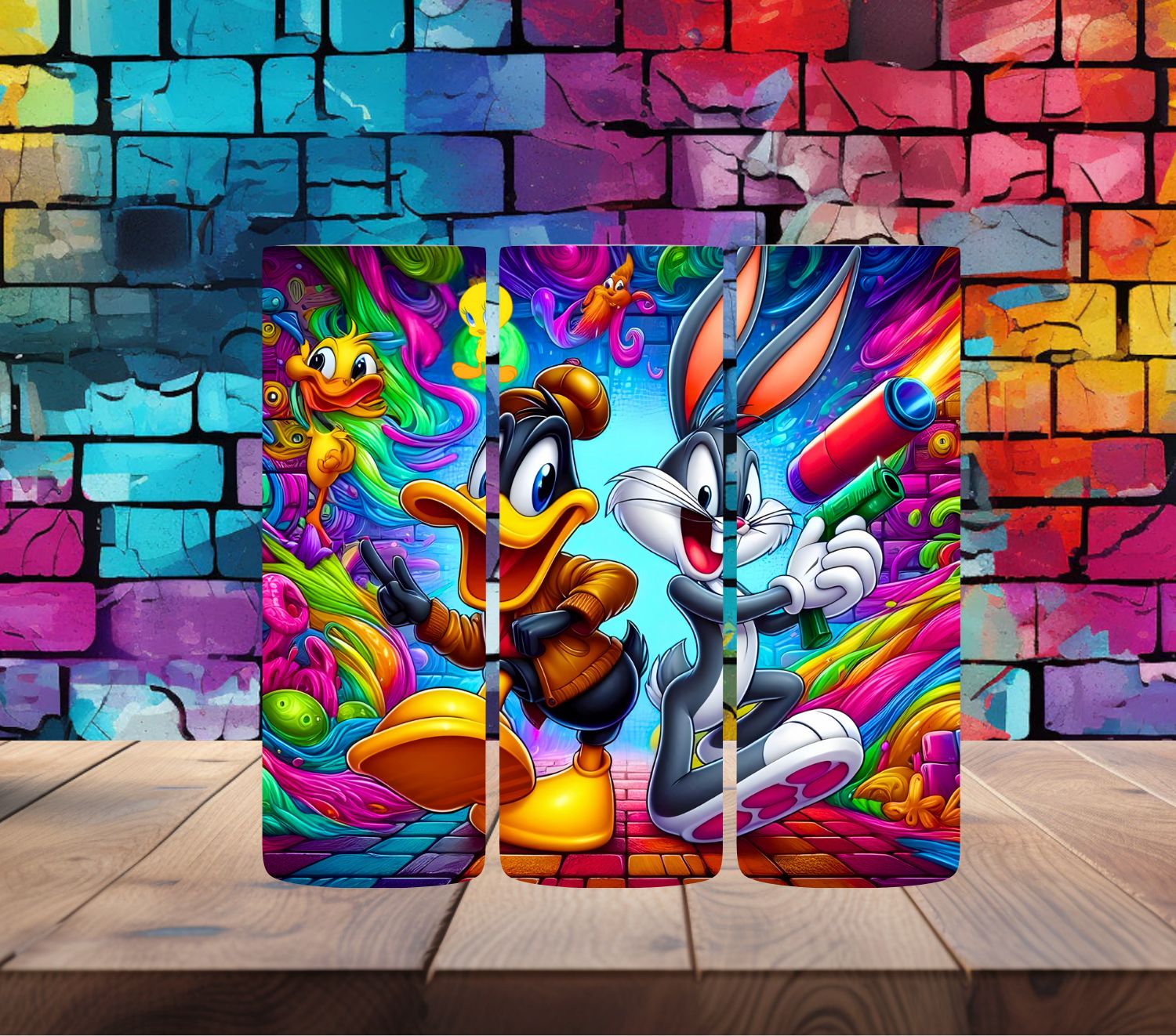 Bugs and Daffy Feelin Lucky