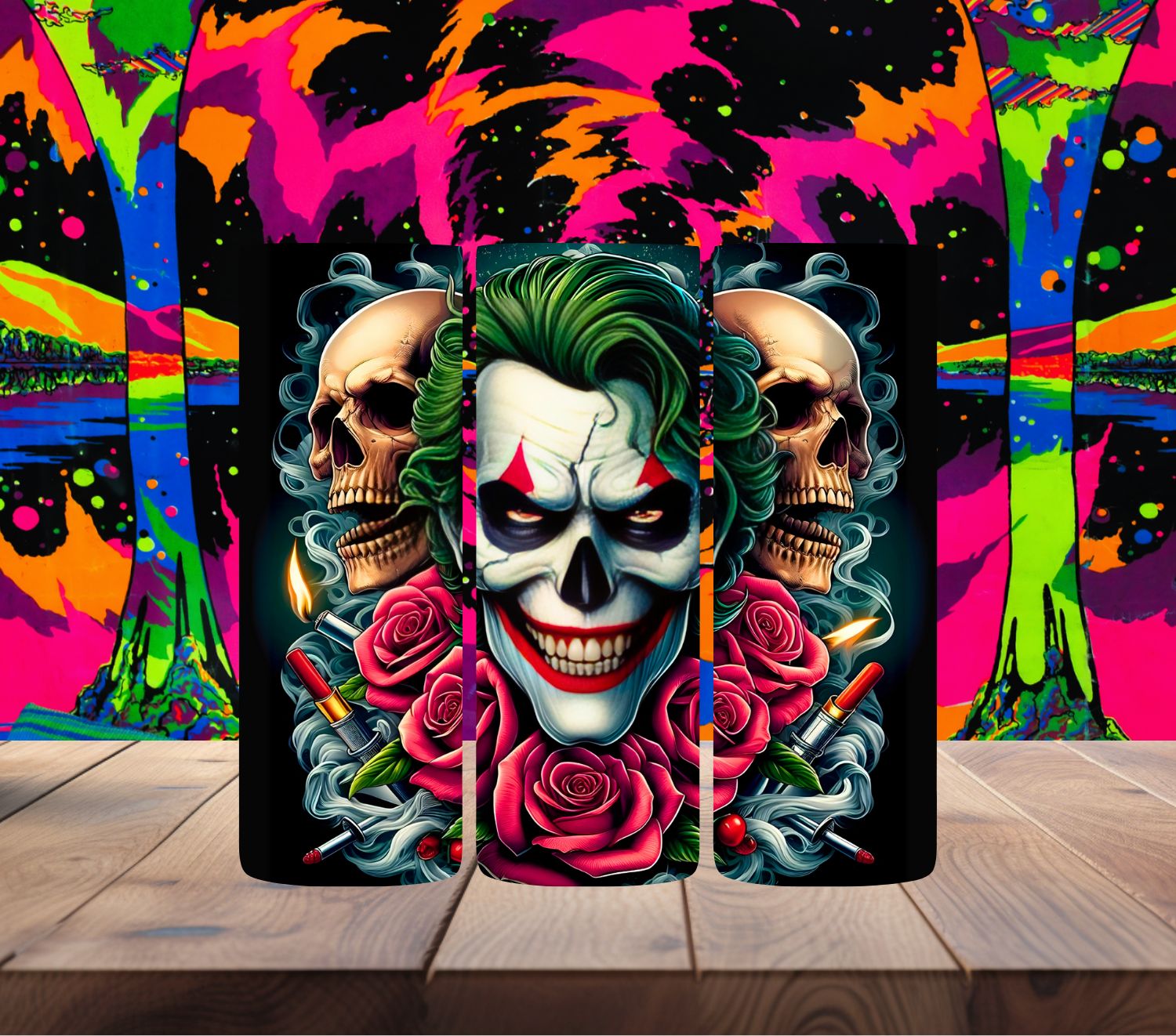 Joker Rose Necklace