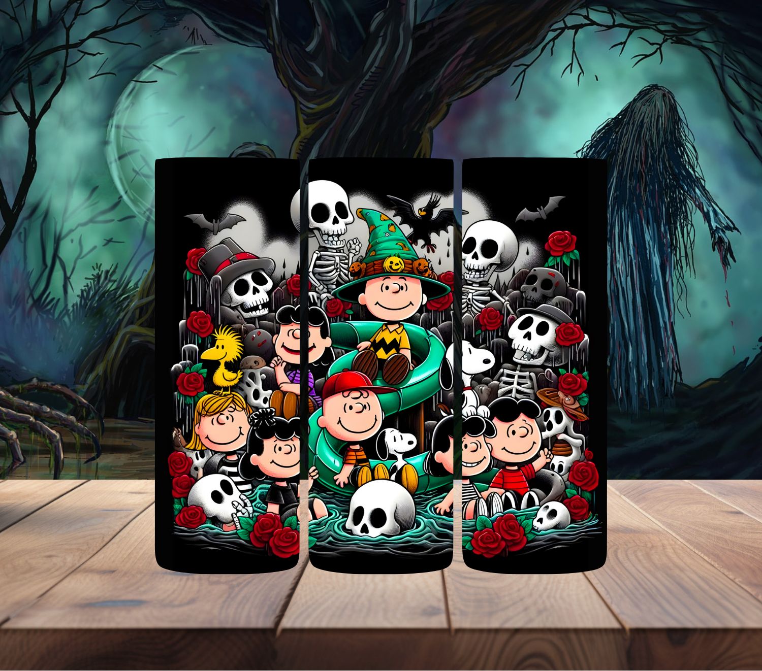 Skull Water Charlie Brown