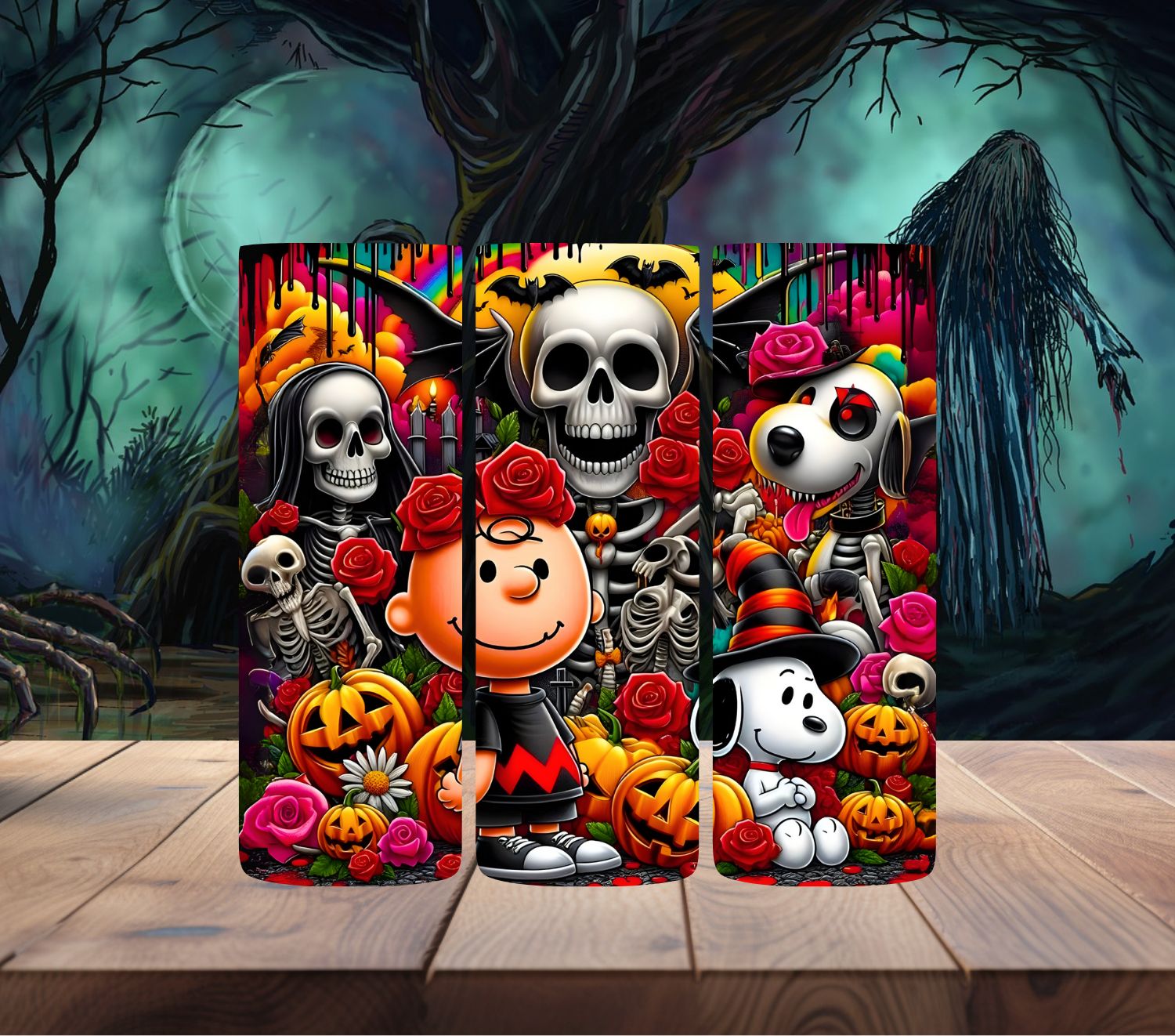 Charlie and Snoopy Halloween Fun