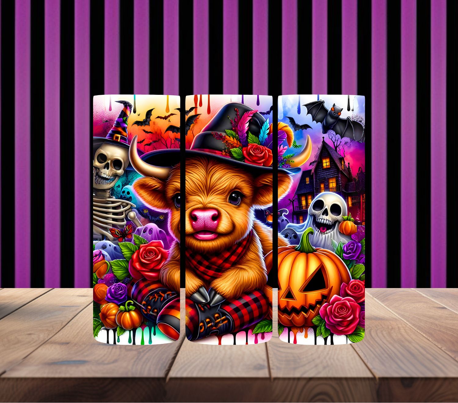 Halloween Highland Cow 1