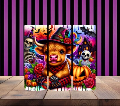 Halloween Highland Cow 1