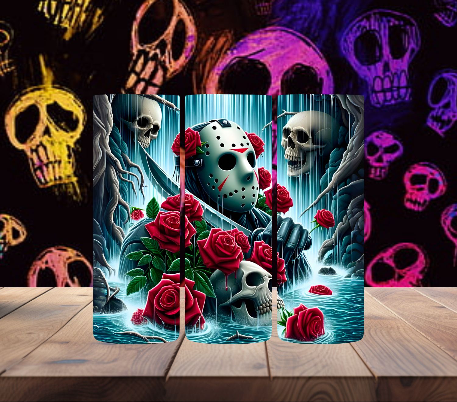 Jason Vorhees Waterfall Roses