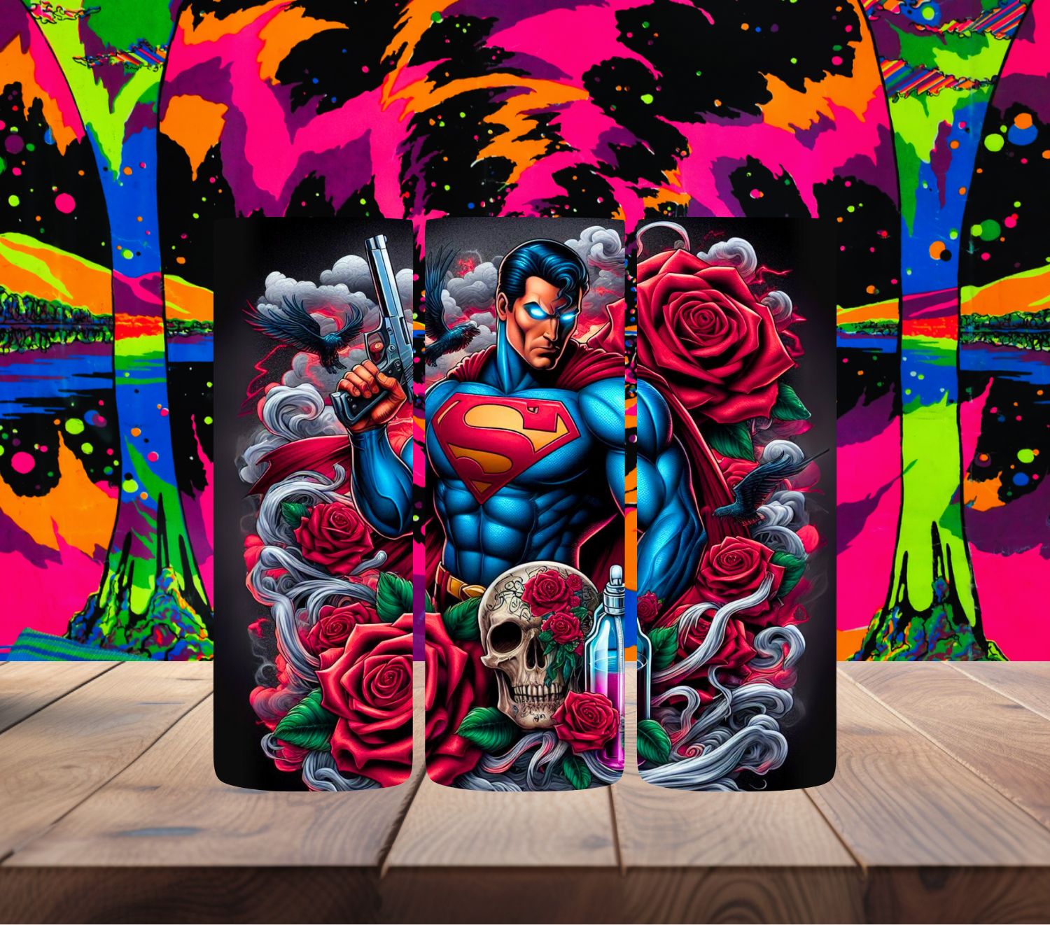 Superman and Roses