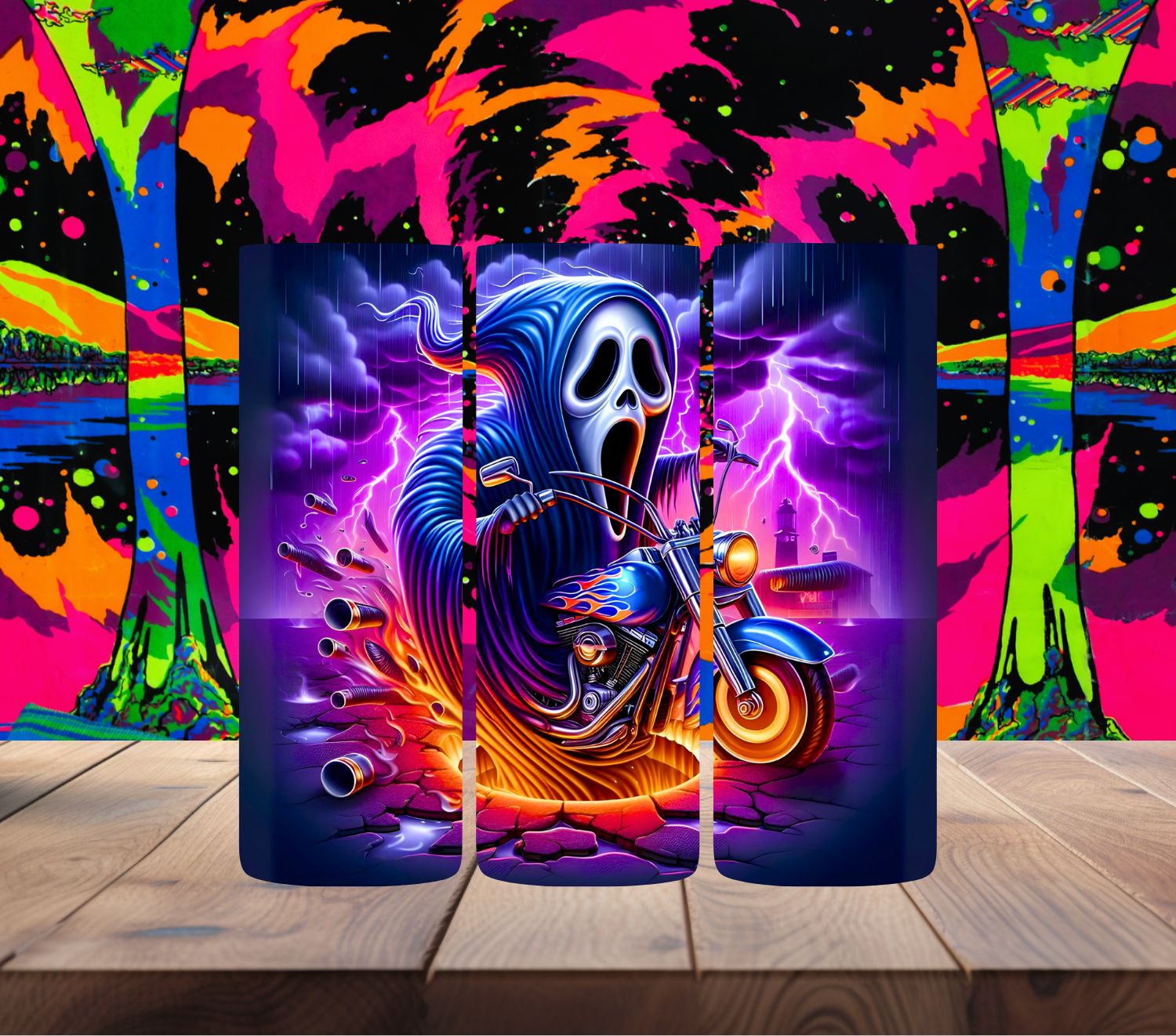 Ghostface Riding