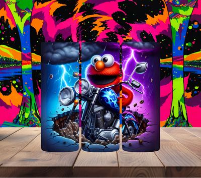 Elmo Crashing through the Storm