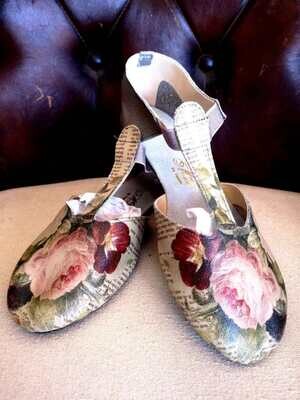 Printed Leather Shoes