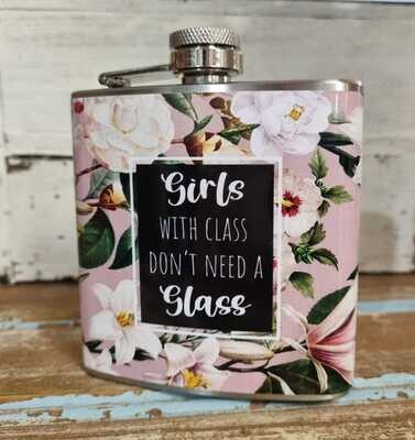 Girls with Class - Hipflask