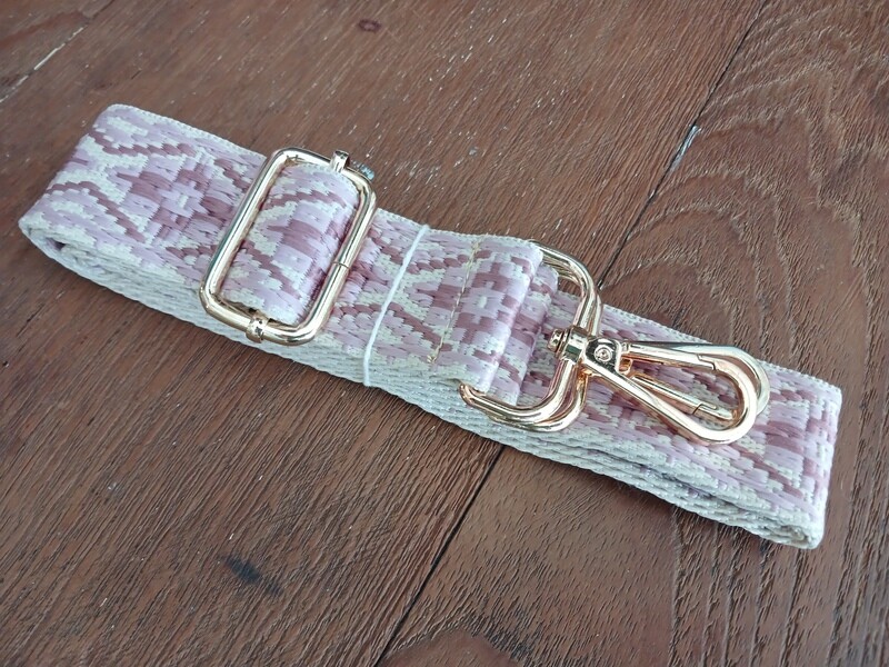 Pink Geometric Strap