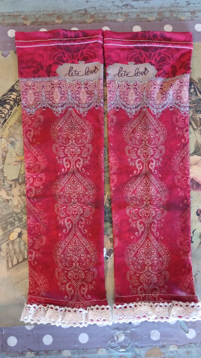Royal Red - Armwarmer