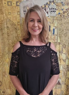 Open Shoulder Lace Top Black