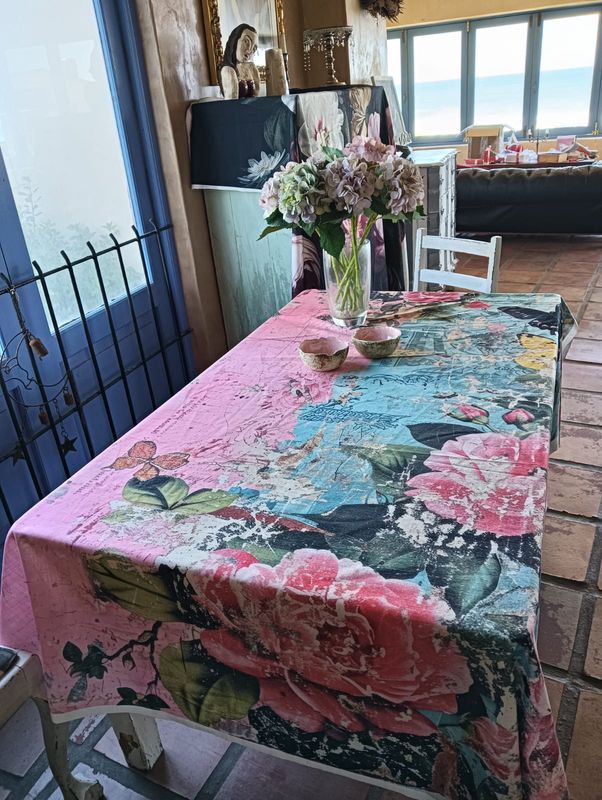 Hot Pink Small Velvet Panel