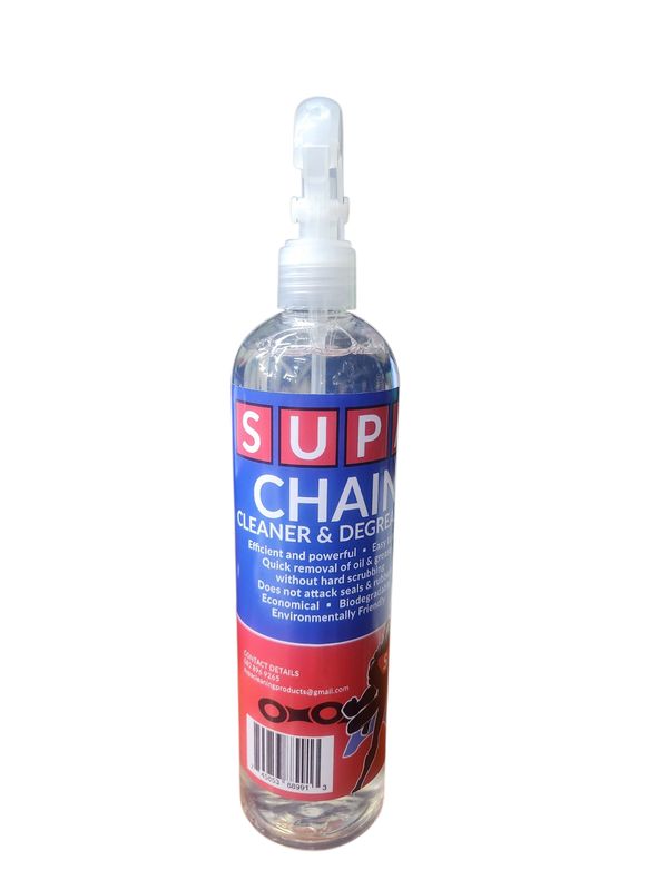 SUPA 500ML CHAIN CLEANER &amp; DEGREASER