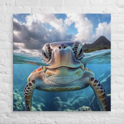 Ocean&#39;s Guardian Canvas