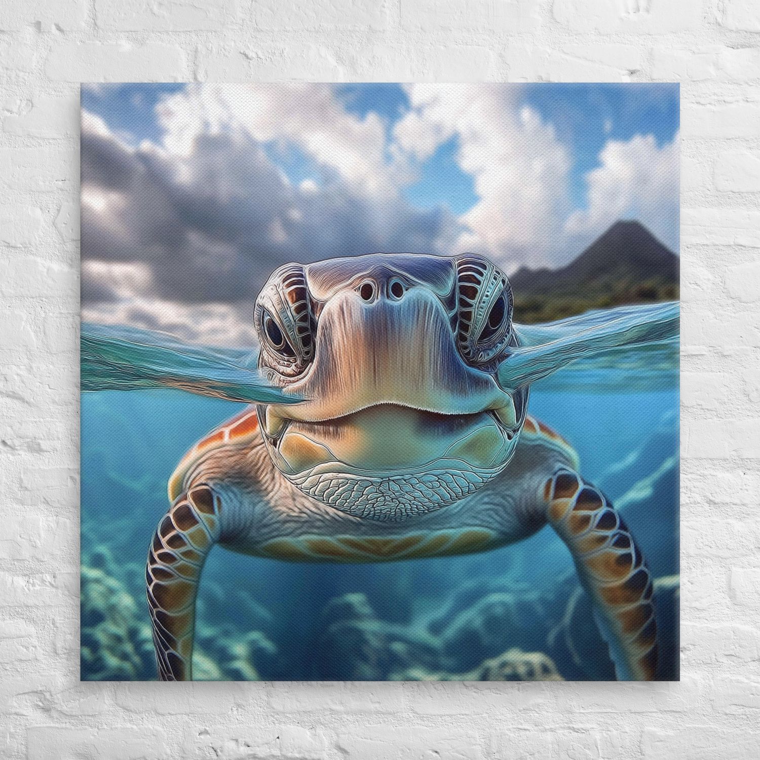 Ocean&#39;s Guardian Canvas