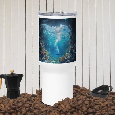 Dive Adventure Travel Mug with Handle