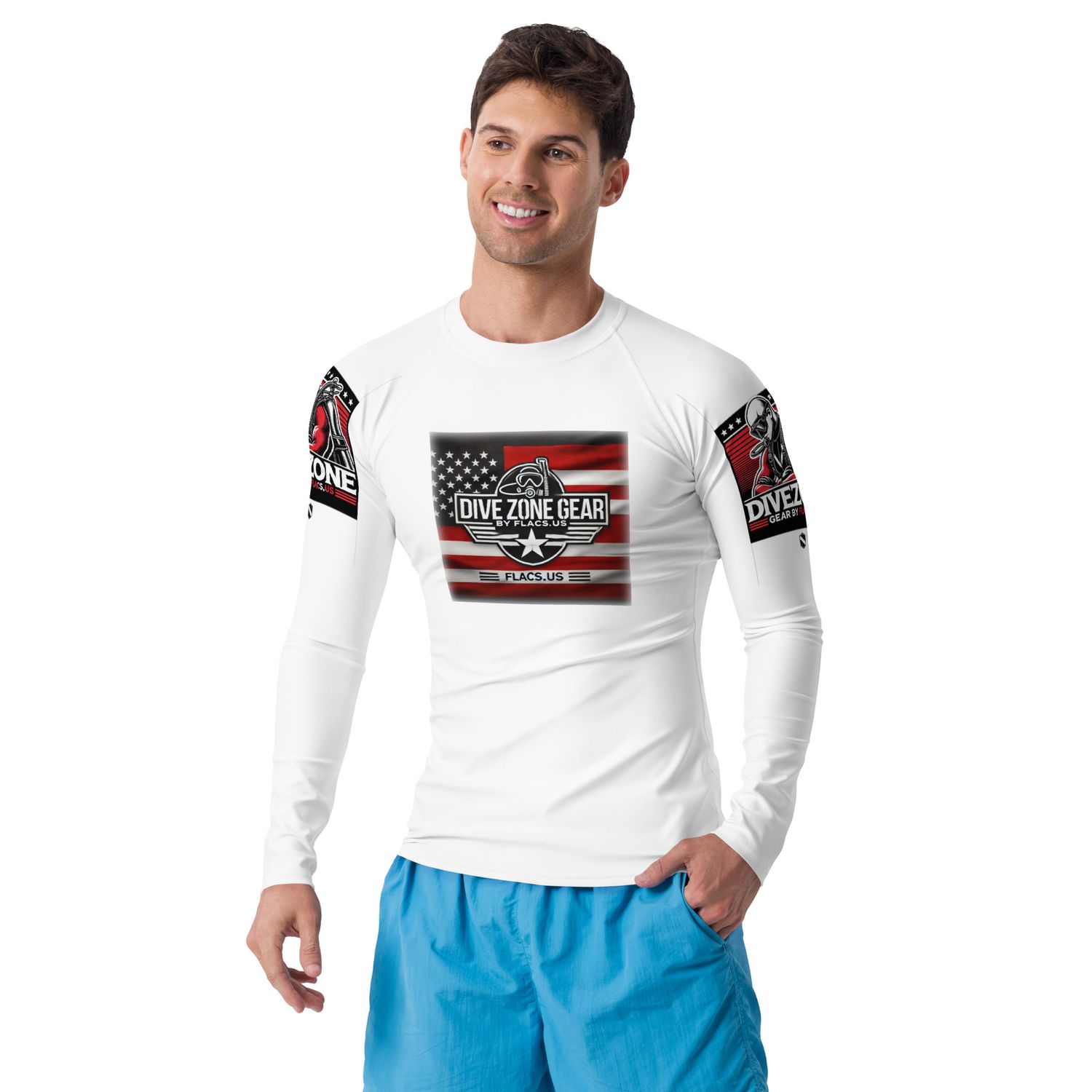 Dive Zone Gear Full-Print Rash Guard
