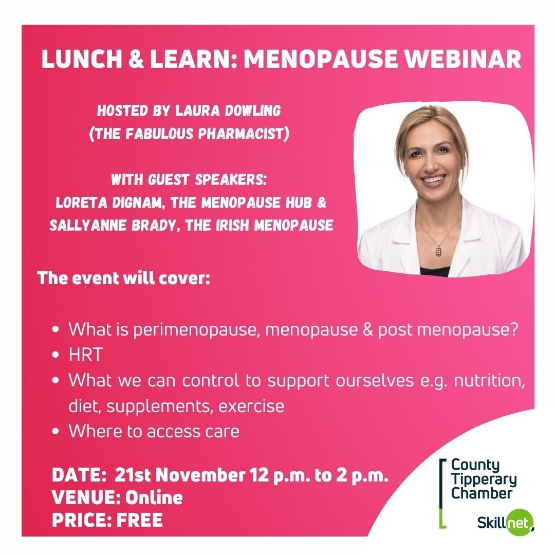 FREE LUNCH & LEARN: Menopause Webinar