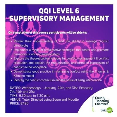 QQI Level 6 Supervisory Management