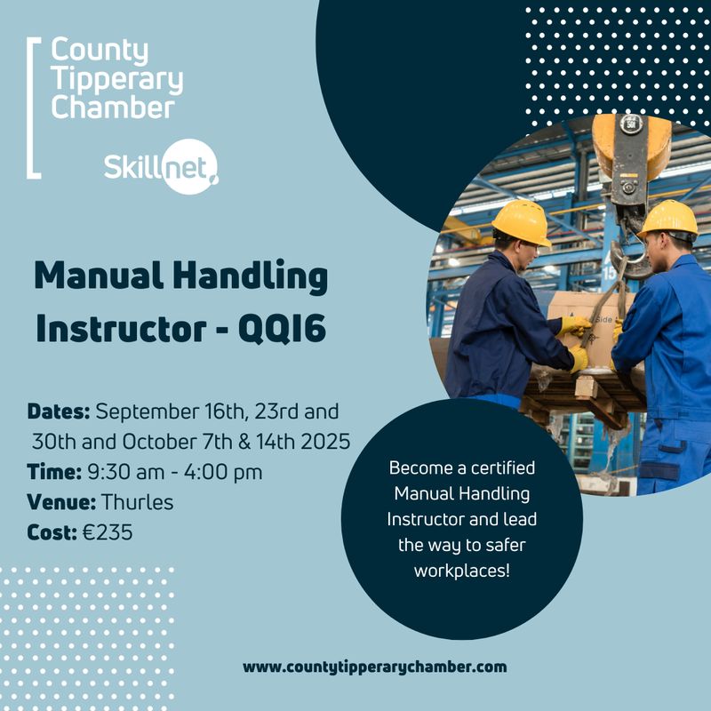 Manual Handling Instructor QQI 6