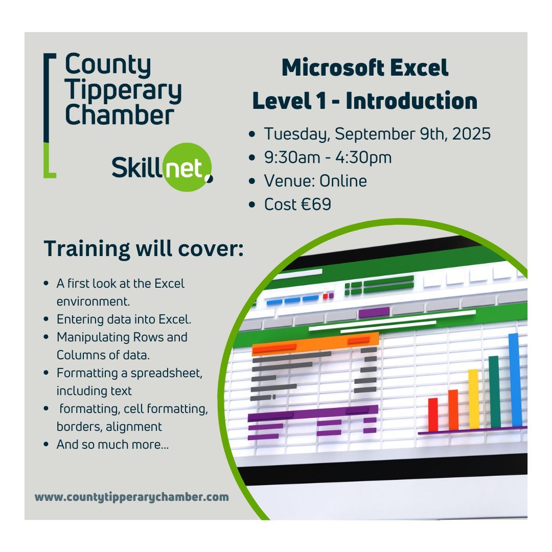 Microsoft Excel Level 1 Introduction