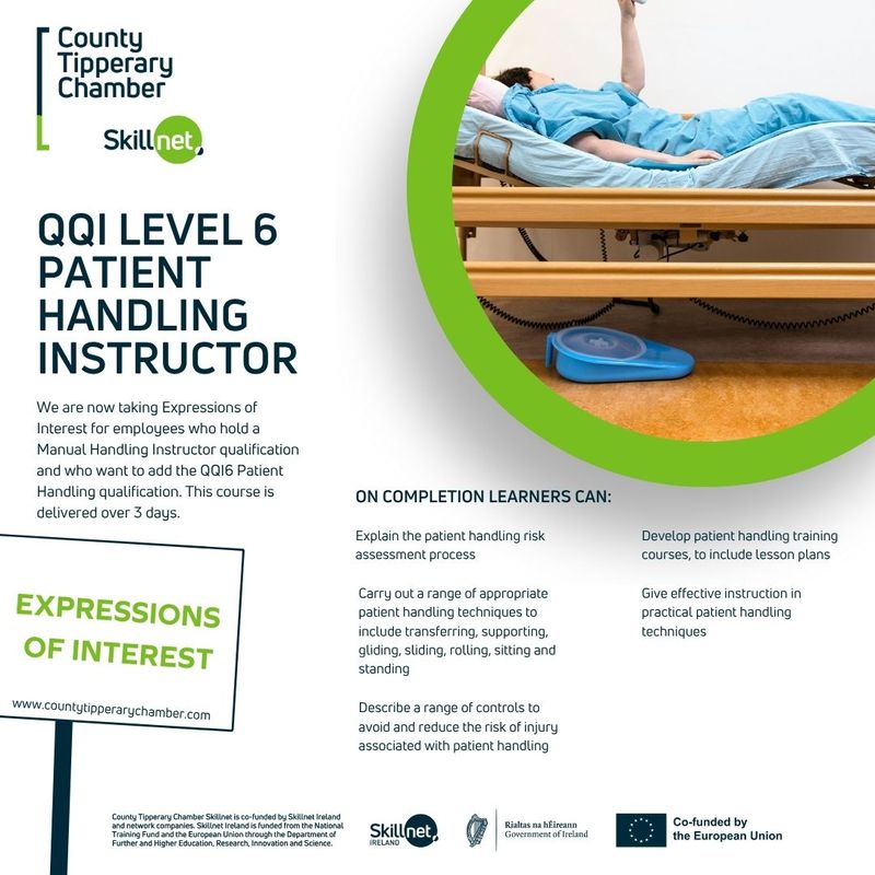 QQI 6 Patient Handling Instructor