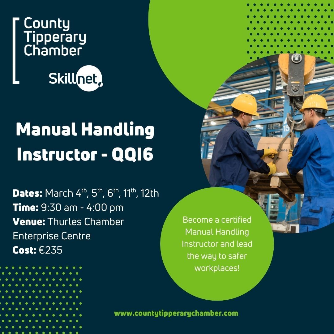 Manual Handling Instructor QQI 6