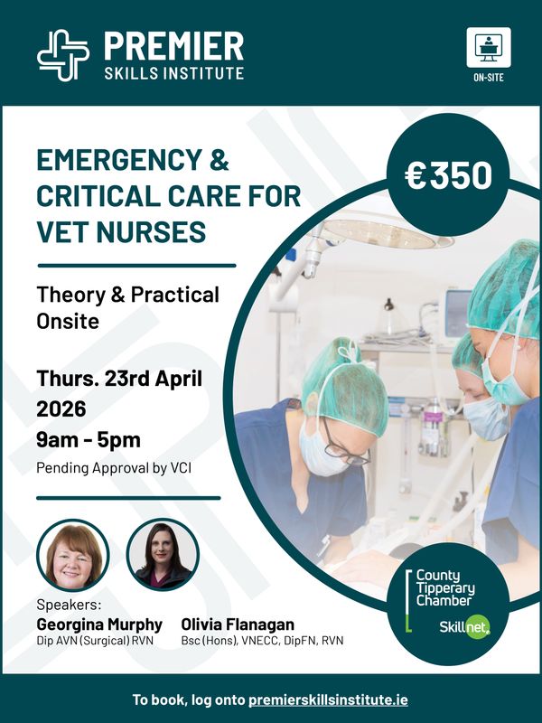 Emergency &amp; Critical Care for Vet Nurses