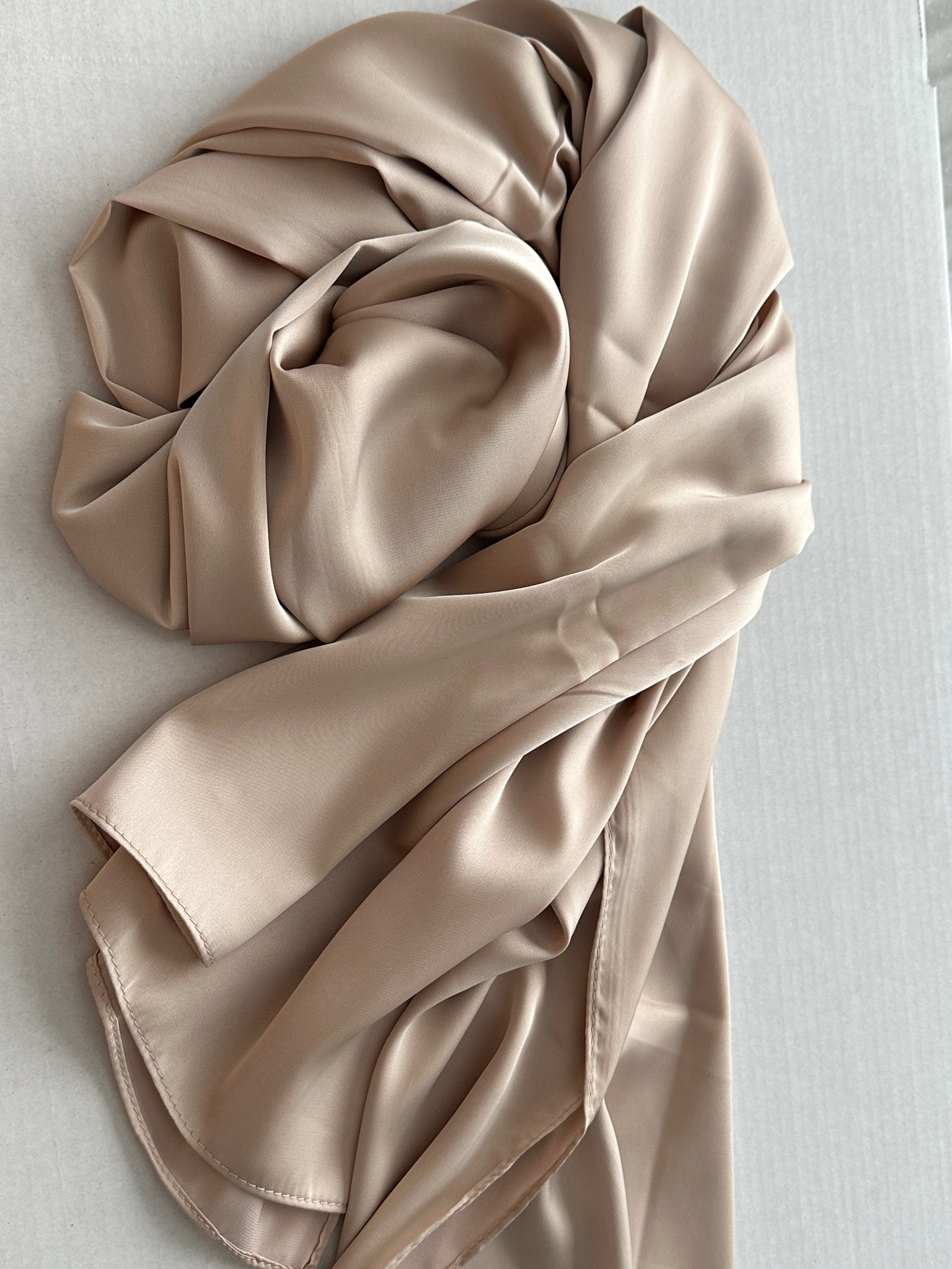 Plain Satin scarf