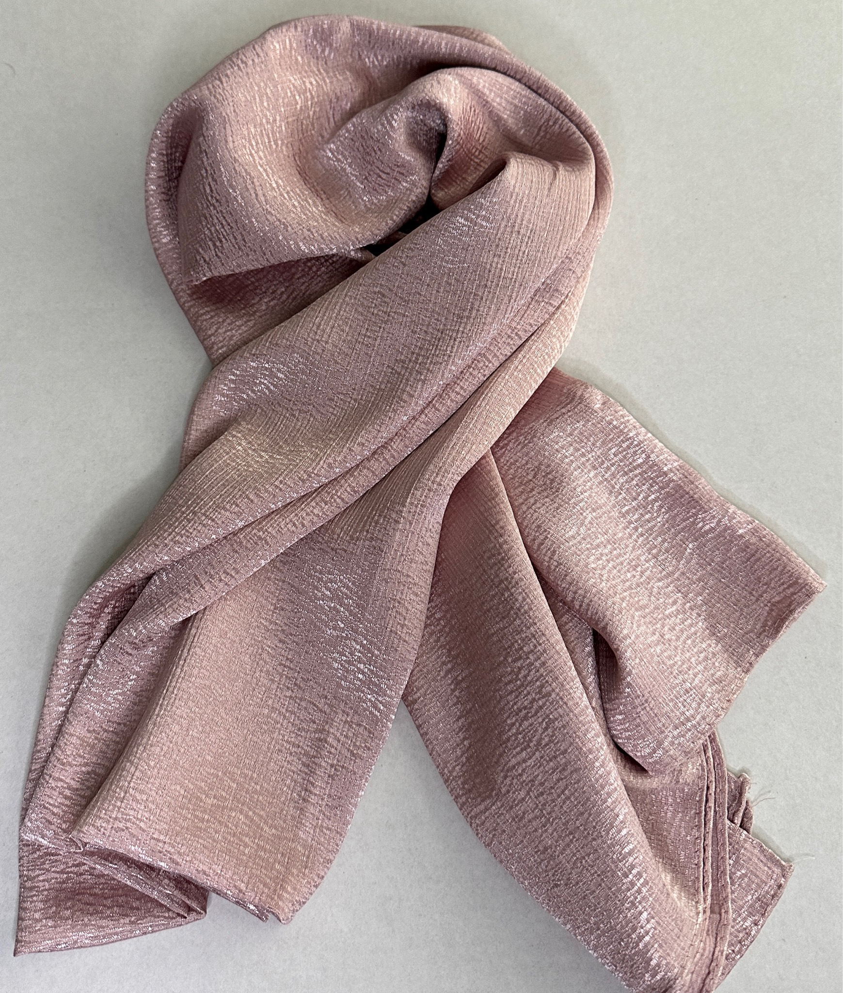 Satin Wave Scarf