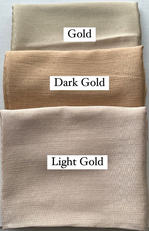 Plain Satin scarves