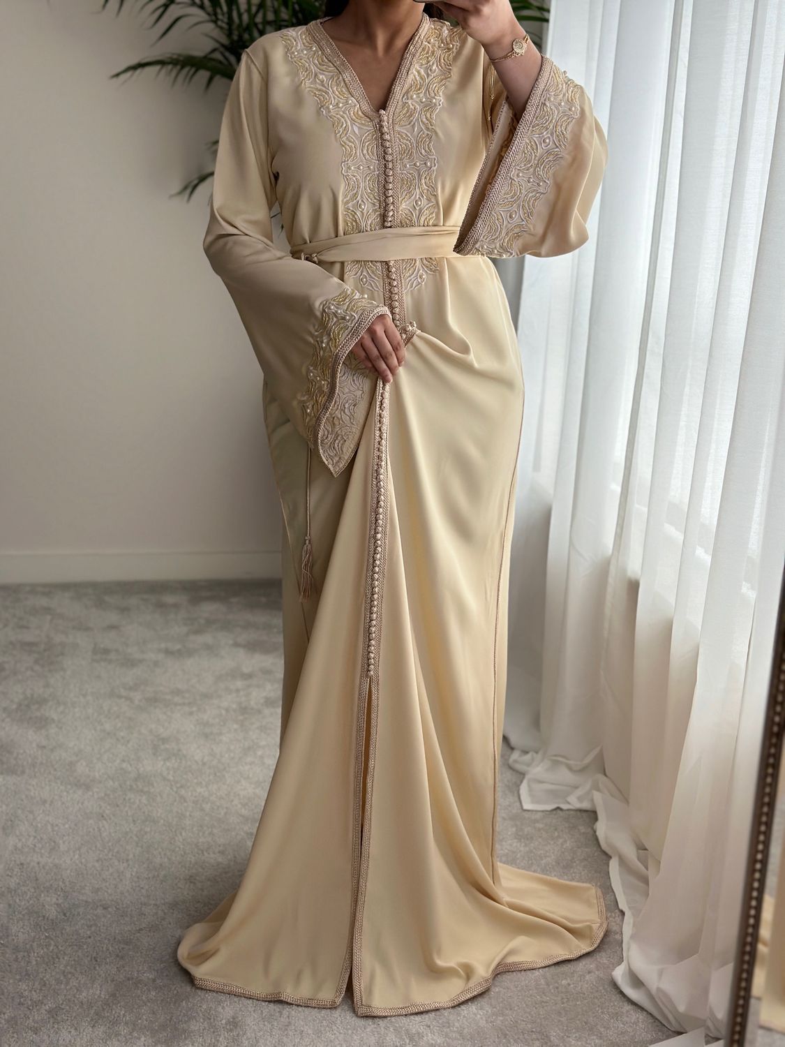Kaftan Hareem In Cream