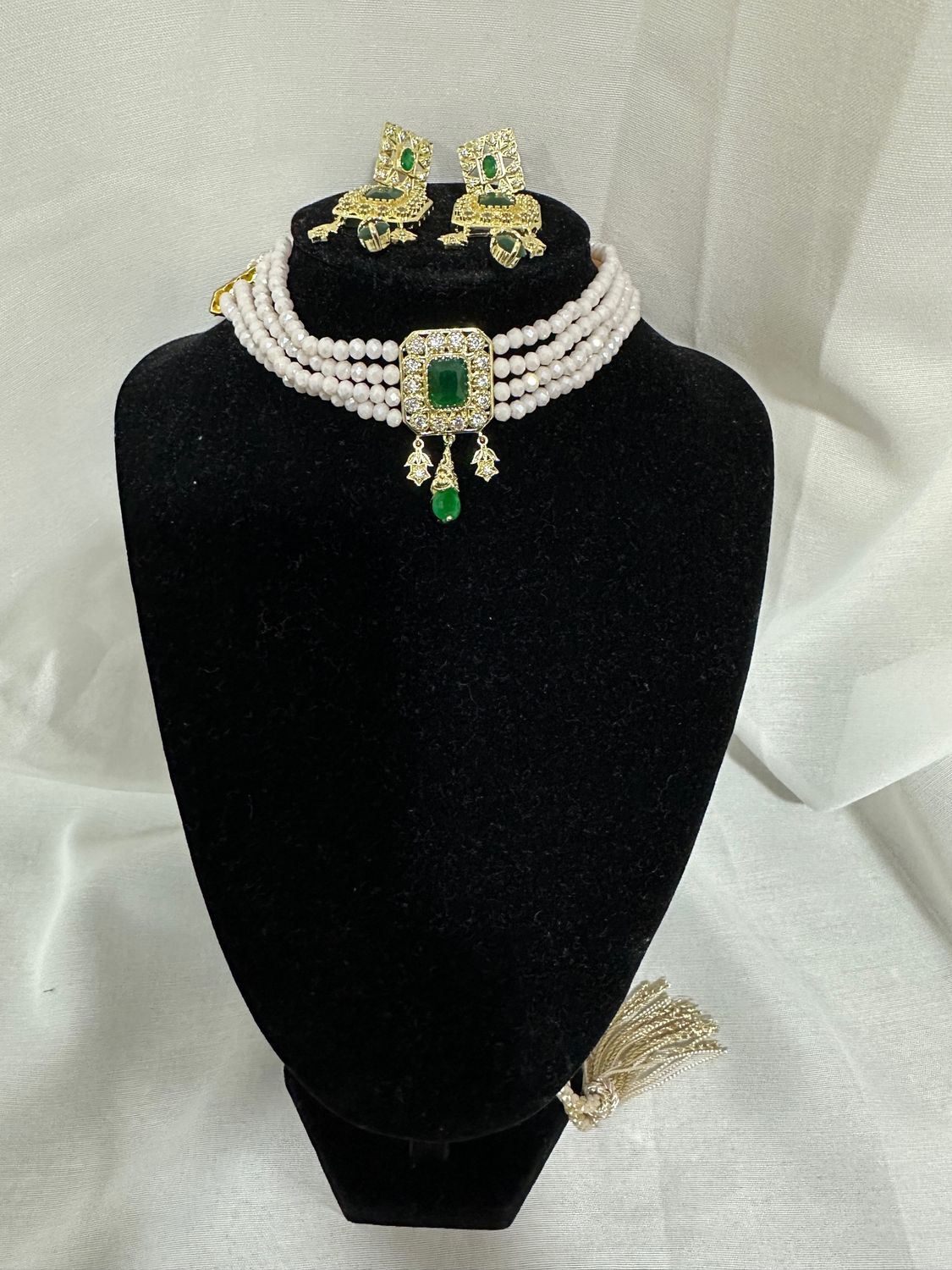 Traditional Moroccan Necklace-Earrings Set