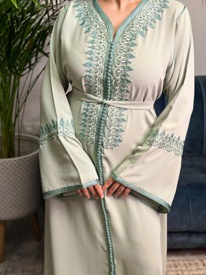 Kaftan Hareem in Sage Green