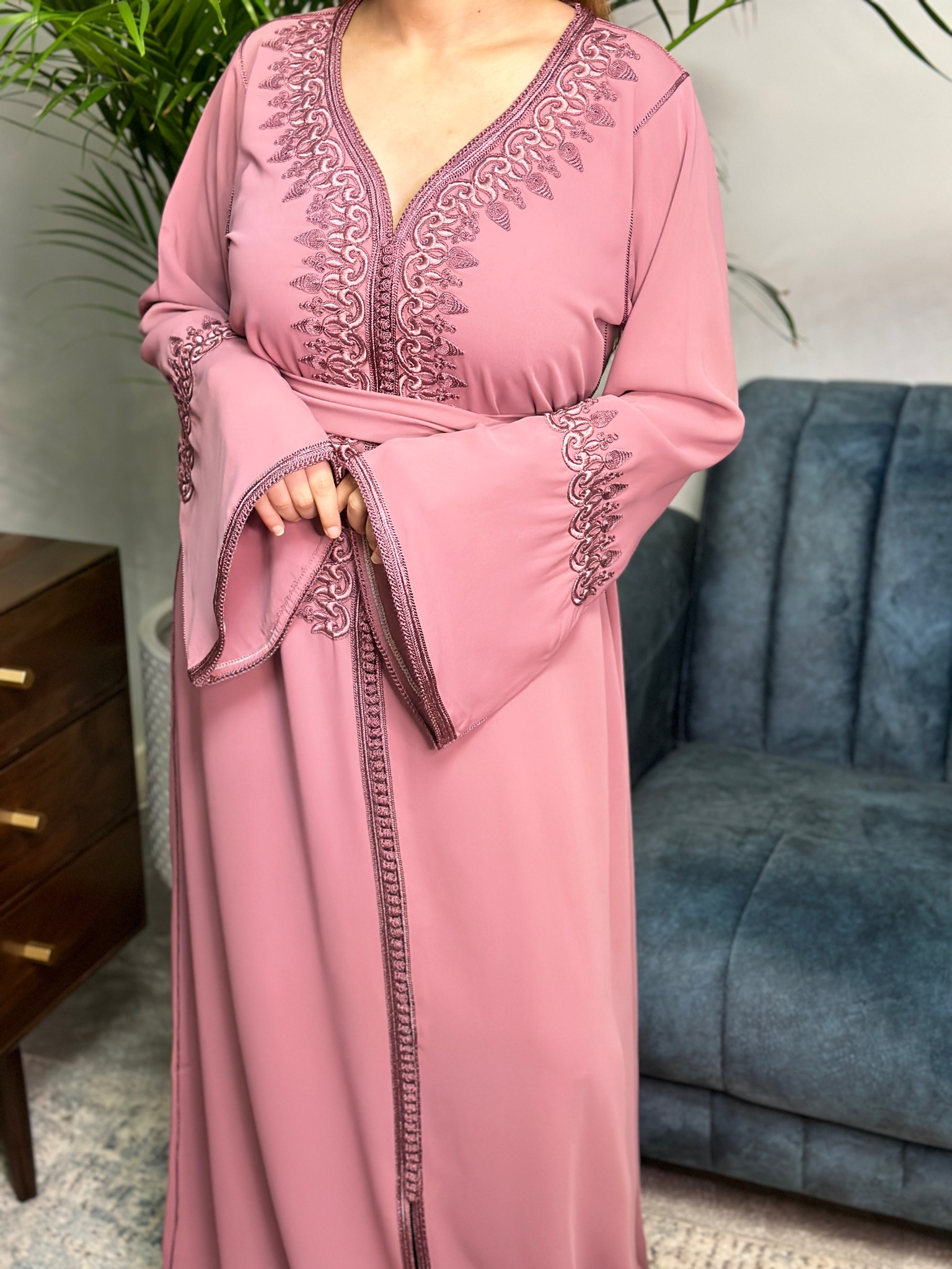 Kaftan Hareem in Wild Orchid