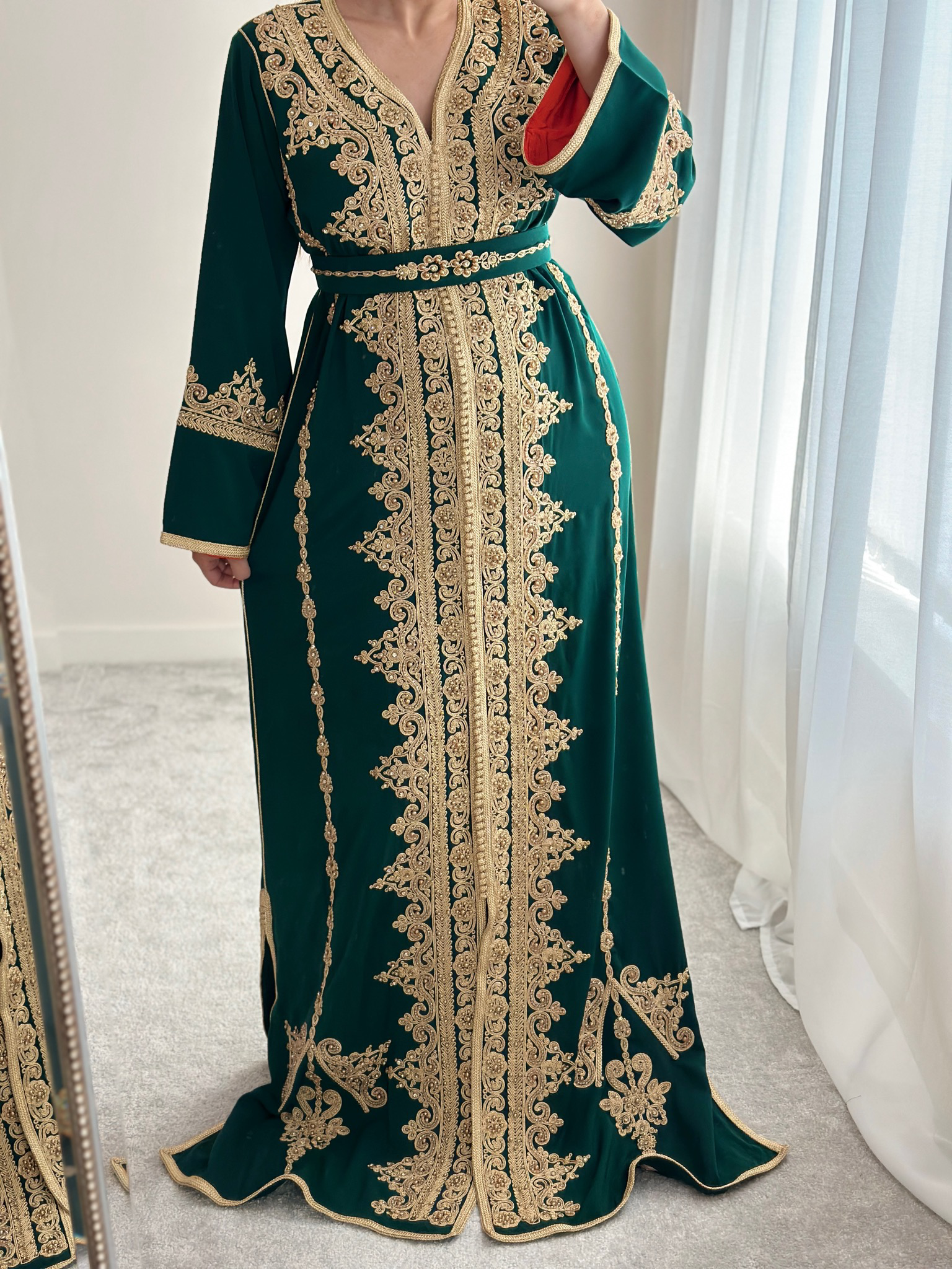 Kaftan AMAR in Green