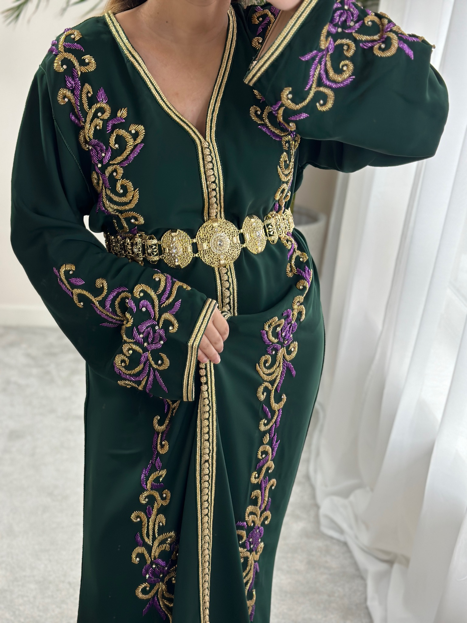 Kaftan Rayhan In Green