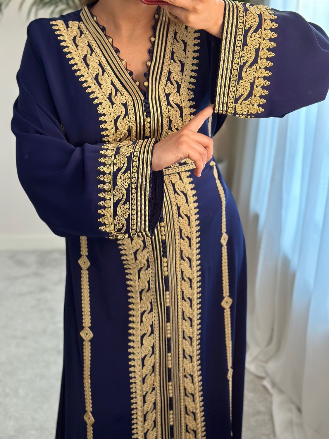 Kaftan Jasmine In Navy