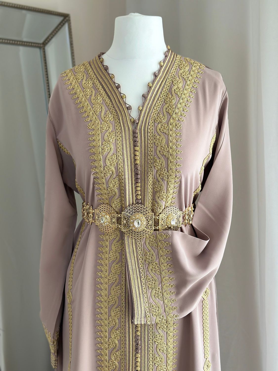 Kaftan Jasmine In nude