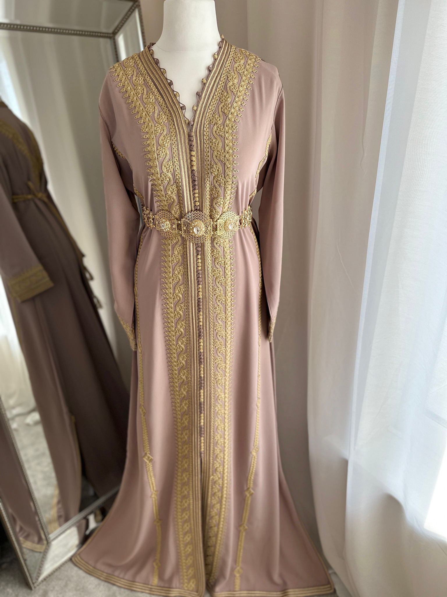 Kaftan Jasmine In nude