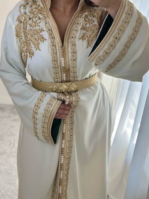 Kaftan INES In White