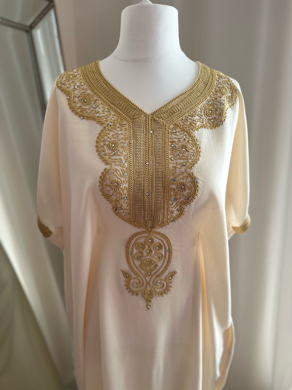 Premium Gandoura In Beige