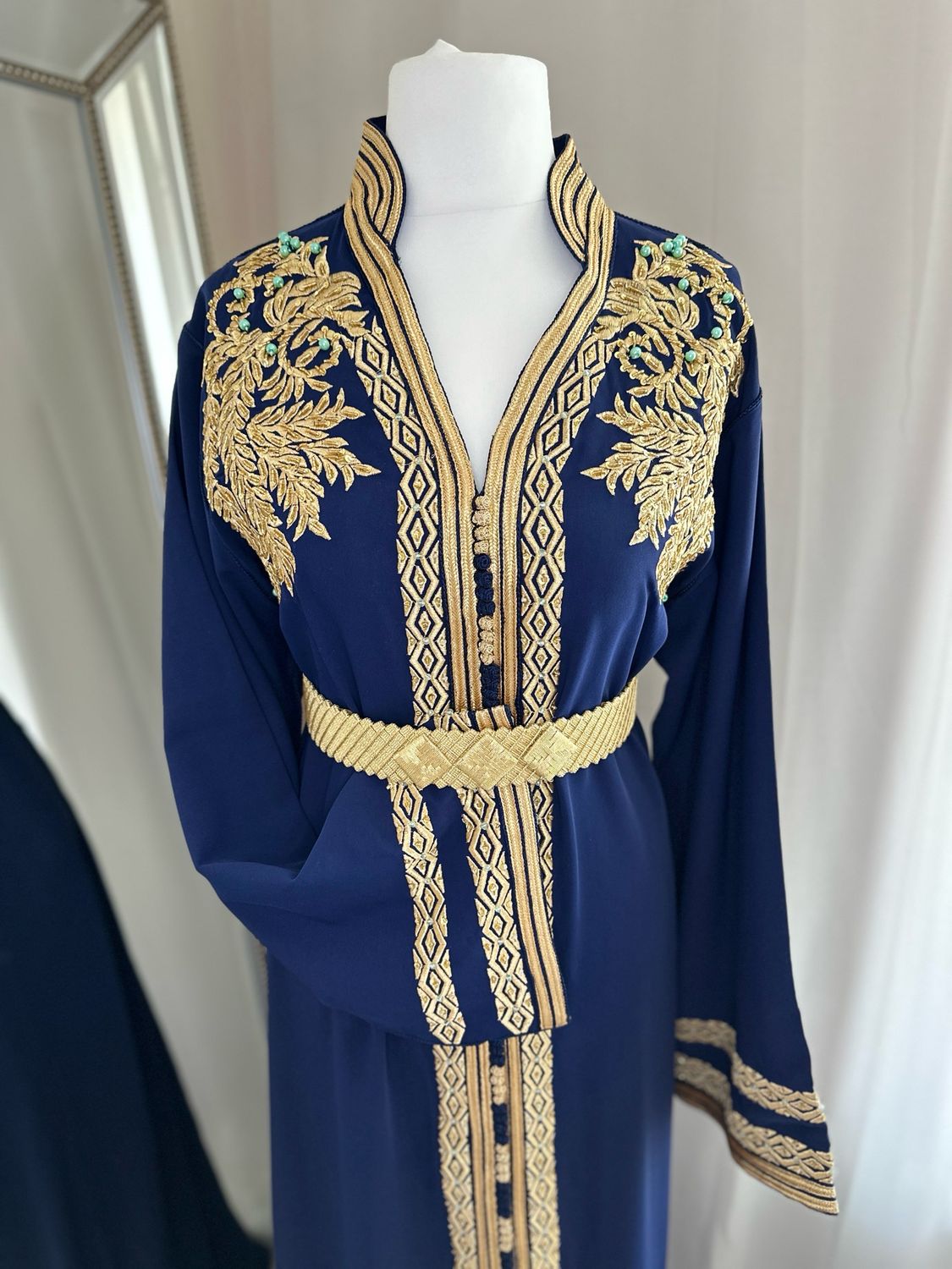 Kaftan Ines In Midnight Blue