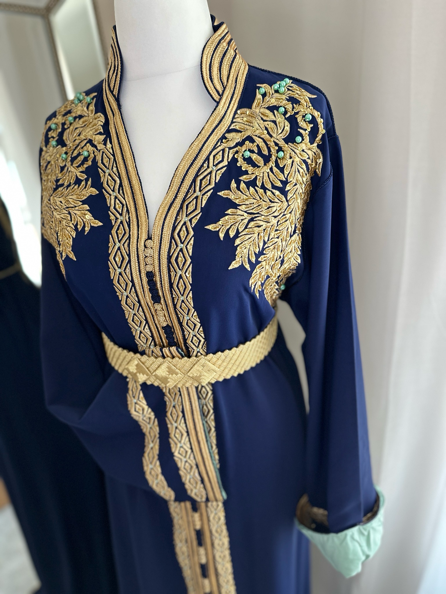Kaftan Ines In Midnight Blue