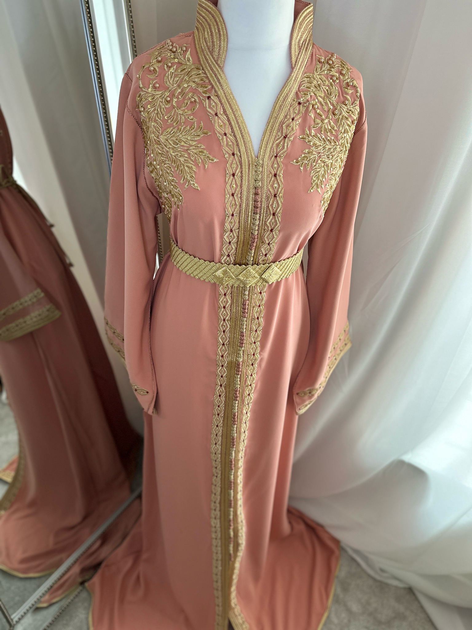 Kaftan INES in Ash Pink