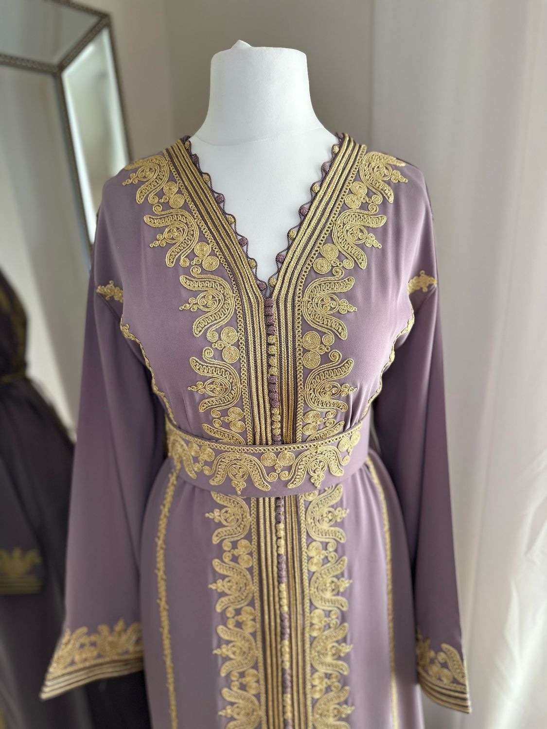 Kaftan HAJAR In Light Nude